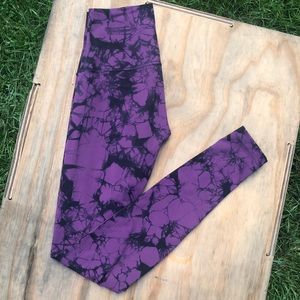 lululemon Shibori Dyed Wunder Under Tights